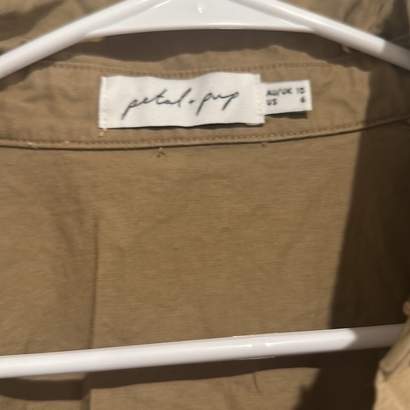 New - never worn (washed so not with tags) Petal and Pup Tan Jumpsuit - Picture 5 of 5